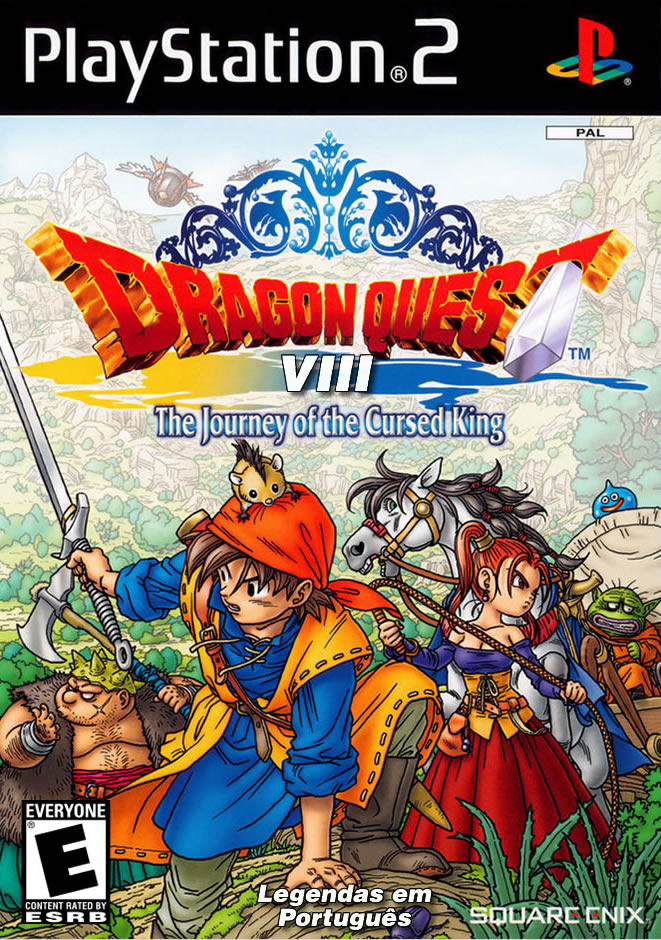 Dragon Quest 8: The Journey of the Cursed King - Portugus (PS2)