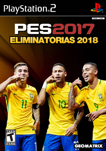 PES 2017: Eliminatórias Rússia 2018 (PS2)