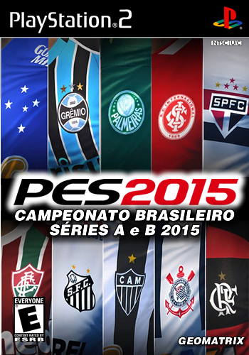 PES 2015: Campeonaro Brasileiro Série A/B 2015 (PS2)