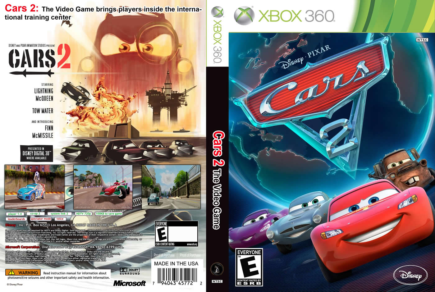 Jogo Carros 2 Xbox 360 Disney com o Melhor Preço é no Zoom